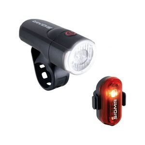 SIGMA SPORT lámpa készlet - AURA 30 - piros/fekete kép