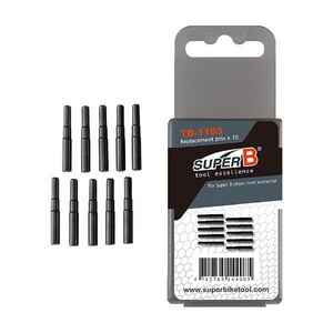 SUPER B tartalék csapok készlete - REPLACEMENT PIN TB-1103 - fekete kép