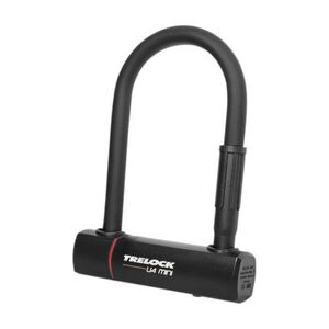 TRELOCK kerékpár lakat - U4 MINI + HOLDER ZB 401 - fekete kép