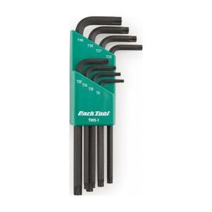 PARK TOOL kulcskészlet - SET TORX WRENCHES PT-TWS-1 - zöld kép