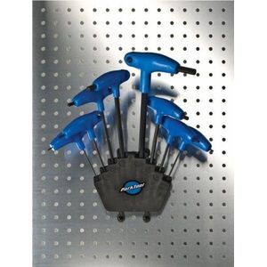 PARK TOOL kulcskészlet - SET T-ALLEN WRENCH PT-PH-1-2 - kék/fekete kép