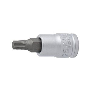 UNIOR fej - TORX 1/4", TX 25 - ezüst kép