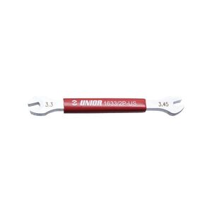 UNIOR kulcs - SPOKE WRENCH 3, 3 x 3, 45 - piros kép