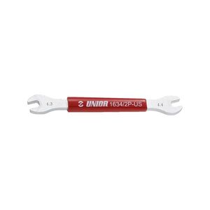 UNIOR kulcs - SPOKE WRENCH 4, 3 x 4, 4 - piros kép