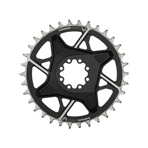 SRAM lánckerék - T-TYPE 34T 3mm - ezüst/fekete kép