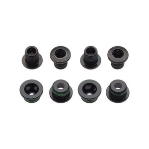 SRAM csavarkészlet - CRANK CHAINRING BOLT KIT 4X2 - fekete kép
