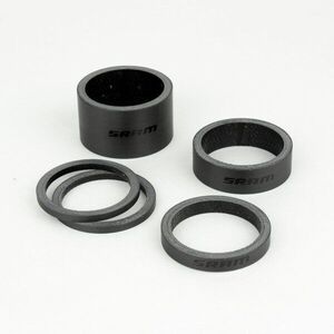 SRAM alátétkészlet - HEADSET SPACER SET - fekete kép