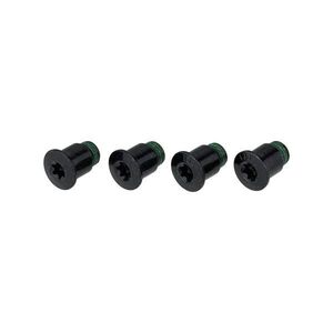 SRAM hajtómű-csavarkészlet - 4X2 M8X4.75X8.75 STEEL 94/107 BCD BLACK QTY 4 - fekete kép