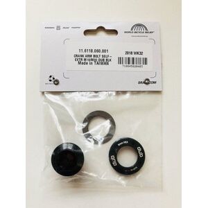 SRAM javítókészlet - CRANK ARM BOLT KIT SELF-EXTRACTING M18/M30 DUB - fekete kép