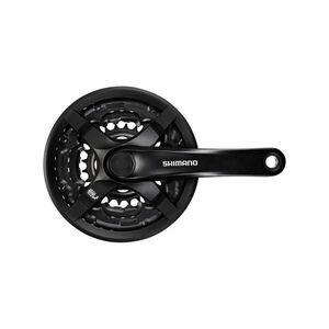 SHIMANO hajtókarok és átalakítók - TOURNEY TY501 170mm 48/38/28 - fekete kép