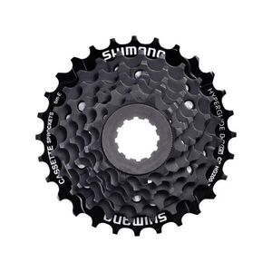 SHIMANO kazetta - CASSETTE HG200 7 12-28 - fekete kép