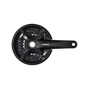 SHIMANO hajtókarok és átalakítók - ALTUS M210 175mm 40/30/22 - fekete kép