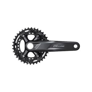SHIMANO hajtókarok és átalakítók - DEORE M5100 175mm 36/26 - fekete kép