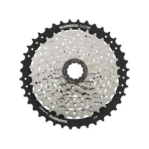 SHIMANO kazetta - CASSETTE HG400 8 11-40 - ezüst/fekete kép