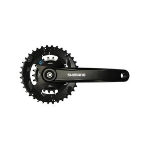 SHIMANO hajtókarok és átalakítók - ALTUS 175mm 36/22 - fekete kép