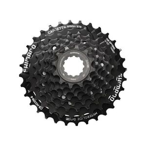 SHIMANO kazetta - CASSETTE HG200 8 12-32 - fekete kép