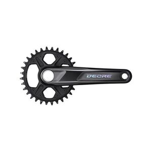 SHIMANO hajtókarok és átalakítók - DEORE M6120 175mm 32 - fekete kép