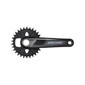 SHIMANO hajtókarok és átalakítók - DEORE M6100 175mm 30 - fekete kép