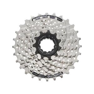 SHIMANO kazetta - CASSETTE HG41 7 11-28 - ezüst/fekete kép