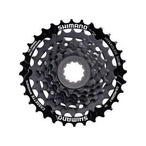 SHIMANO kazetta - CASSETTE HG200 7 12-32 - fekete kép