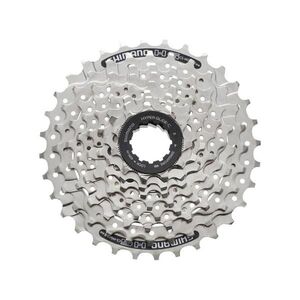 SHIMANO kazetta - CASSETTE HG41 8 11-30 - ezüst kép