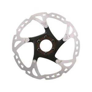 SHIMANO féktárcsa - DEORE XT - RT76 180mm - ezüst/fekete kép