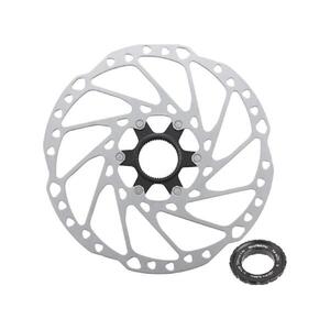 SHIMANO féktárcsa - DEORE RT64 203mm - ezüst kép