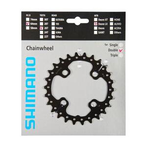 SHIMANO lánckerék - SLX M670 26 - fekete kép