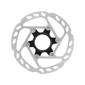 SHIMANO féktárcsa - DEORE RT64 140mm - ezüst/fekete kép