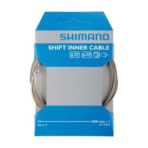 SHIMANO váltóbowden - CABLE MTB/ROAD 1, 2x3000mm - ezüst kép