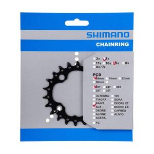 SHIMANO lánckerék - SLX M660 22 - fekete kép