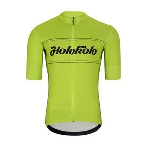 HOLOKOLO Rövid ujjú kerékpáros mez - GEAR UP - sárga kép