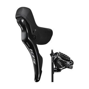 SHIMANO váltó - DUAL CONTROL 105 L - fekete kép