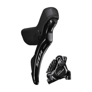 SHIMANO váltó - DUAL CONTROL 105 P - fekete kép