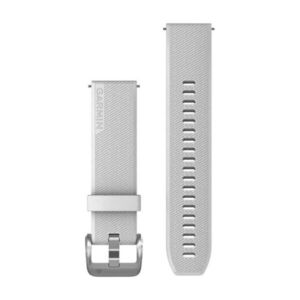 GARMIN szíj - QUICK RELEASE 20 MM - fehér/ezüst kép