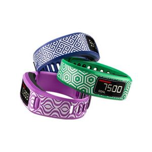GARMIN szíj - VÍVOFIT WAIKIKI - lila/kék/zöld kép