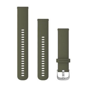 GARMIN szíj - QUICK RELEASE 20 MM - zöld/ezüst kép