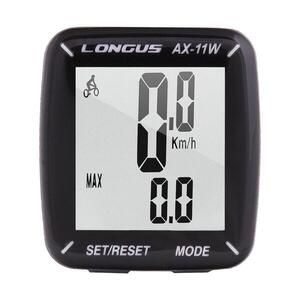 LONGUS kerékpáros számítógép - CYKLO COMPUTER AX-11W - fekete kép