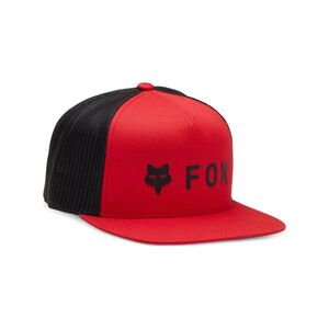 FOX Kerékpáros sapka - ABSOLUTE MESH SNAPBACK - piros kép
