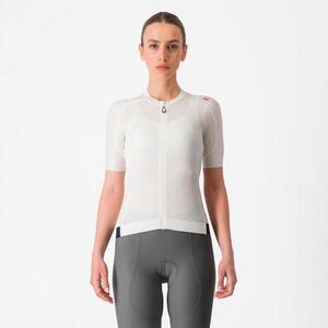 CASTELLI Rövid ujjú kerékpáros mez - ESPRESSO W - elefántcsont kép