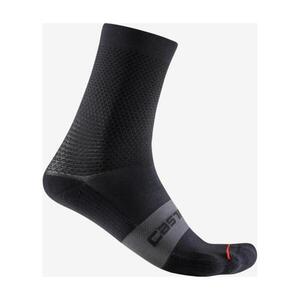 CASTELLI Klasszikus kerékpáros zokni - ESPRESSO W - fekete kép