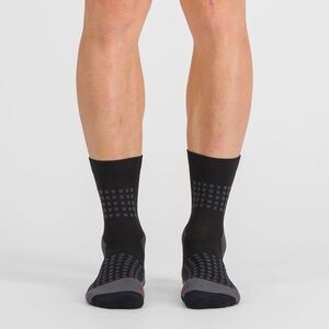 SPORTFUL Klasszikus kerékpáros zokni - APEX - fekete/szürke kép