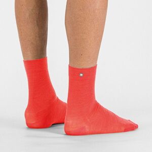 SPORTFUL Klasszikus kerékpáros zokni - MATCHY WOOL - piros kép