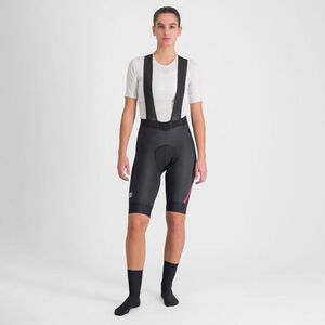 SPORTFUL Rövid kerékpáros nadrág kantárral - FIANDRE NORAIN - fekete kép