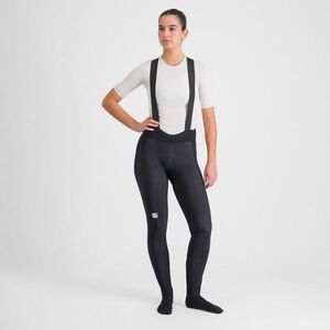 SPORTFUL Hosszú kerékpáros nadrág kantárral - BODYFIT PRO - fekete kép