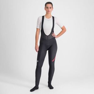 SPORTFUL Hosszú kerékpáros nadrág kantárral - FIANDRE NO RAIN - fekete kép