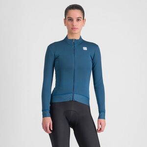 SPORTFUL Hosszú ujjú kerékpáros mez - MONOCROM THERMAL - kék kép