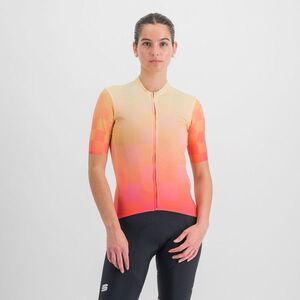 SPORTFUL Rövid ujjú kerékpáros mez - ROCKET - narancssárga/bézs kép