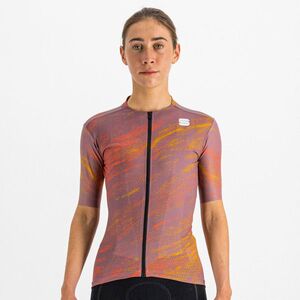 SPORTFUL Rövid ujjú kerékpáros mez - CLIFF SUPERGIARA - lila/narancssárga kép