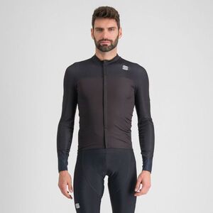SPORTFUL Hosszú ujjú kerékpáros mez - BODYFIT PRO - fekete/barna kép